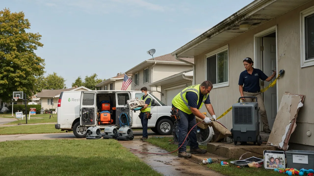 Water Damage Restoration in Shortsville, NY near me